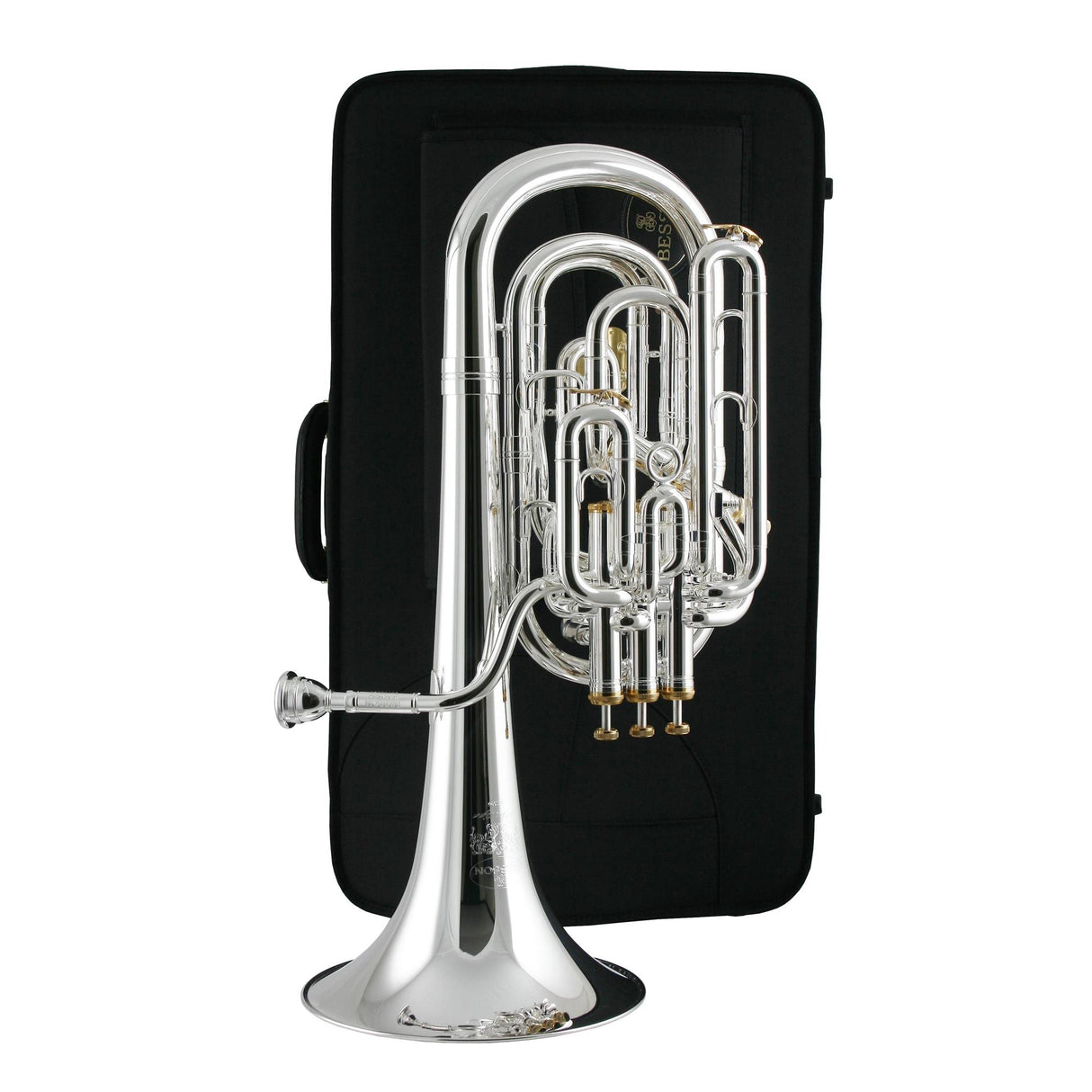 Besson Prestige Baritone - Silver Plate