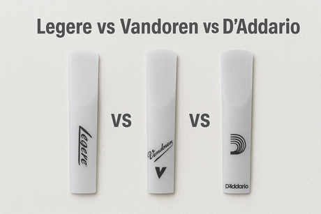 Légère vs Vandoren VK vs D’Addario VENN | Best Synthetic Reeds Compared