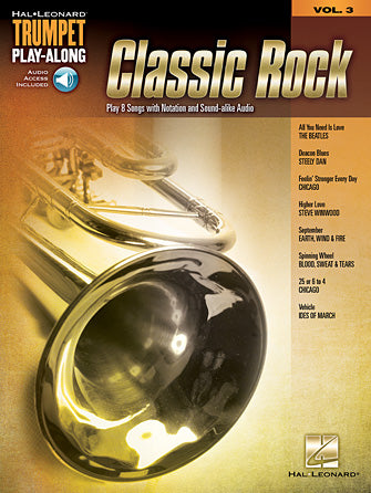 Trumpet Play-Along: Classic Rock