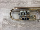 Pre Owned B&S Sherzer Rotary Trumpet in D
