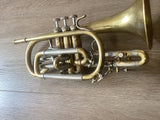 Pre Owned Bach Stradivarius 184ML Cornet - Raw Brass