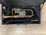 Pre Owned Scherzer Rotary C Trumpet Ref 8210 - Lacquer