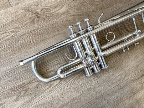 Pre Owned Bach Stradivarius 37 Trumpet - Silver Plate