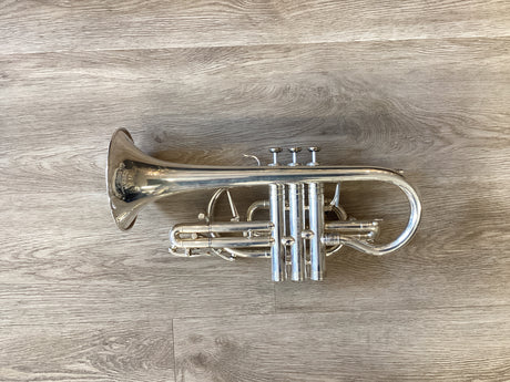 Pre Owned Geneva Symphony Cornet - Silver Plate