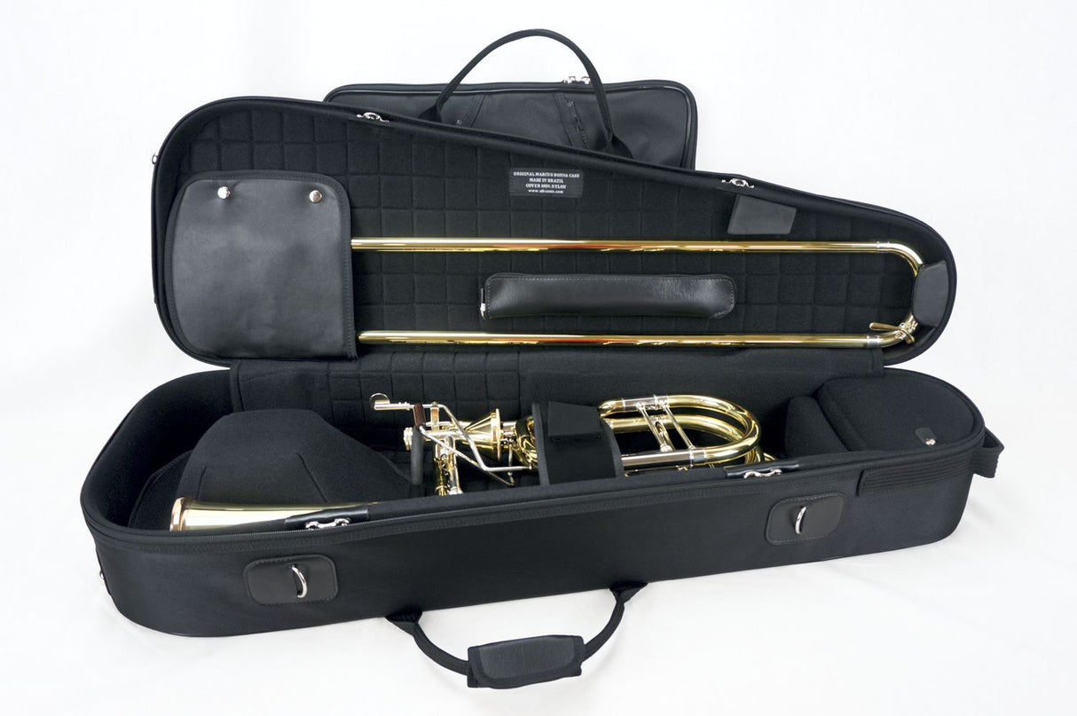Marucs Bonna Case for Detachable Bell Bass Trombone - Black Nylon