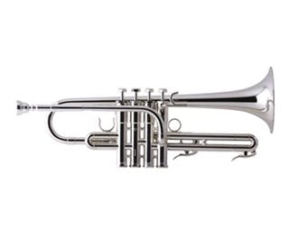 Schilke E3L4 Beryllium  Eb Trumpet outfit with D bell  slides