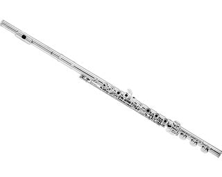 Azumi AZ Z3RE flute, open holes, offset G, E mech, c foot