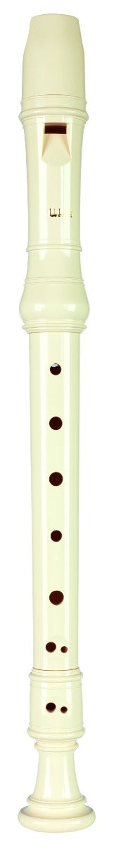 Aulos Descant Recorder 303B Elite - Ivory