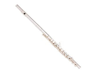 Pearl 665RE flute - open hole, offset G , silver head joint