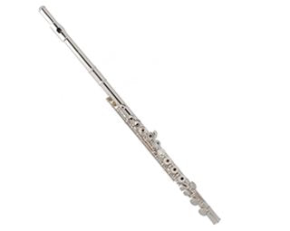 Armstrong Flute - closed hole, SP nickel silver, head, body & Cfoot