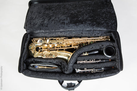 Reed and Squeak Alto, Clarinet, Flute Triple Case