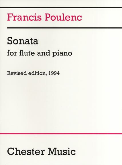Poulenc Sonata for Flute and Piano