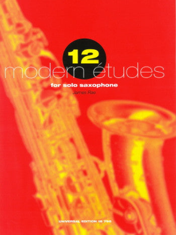 12 Modern Etudes for Solo Saxophone