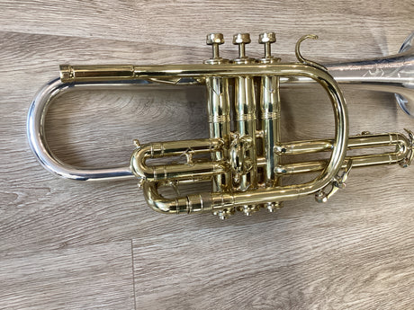 Pre Owned King Silvertone Long Model Cornet