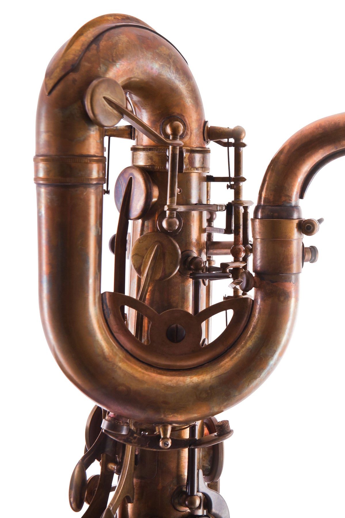 Leblanc Baritone Saxophone LBS711AB  - Aged Brass