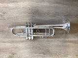 Bach Stradivarius 72 MLV Bb Trumpet - Silver Plate