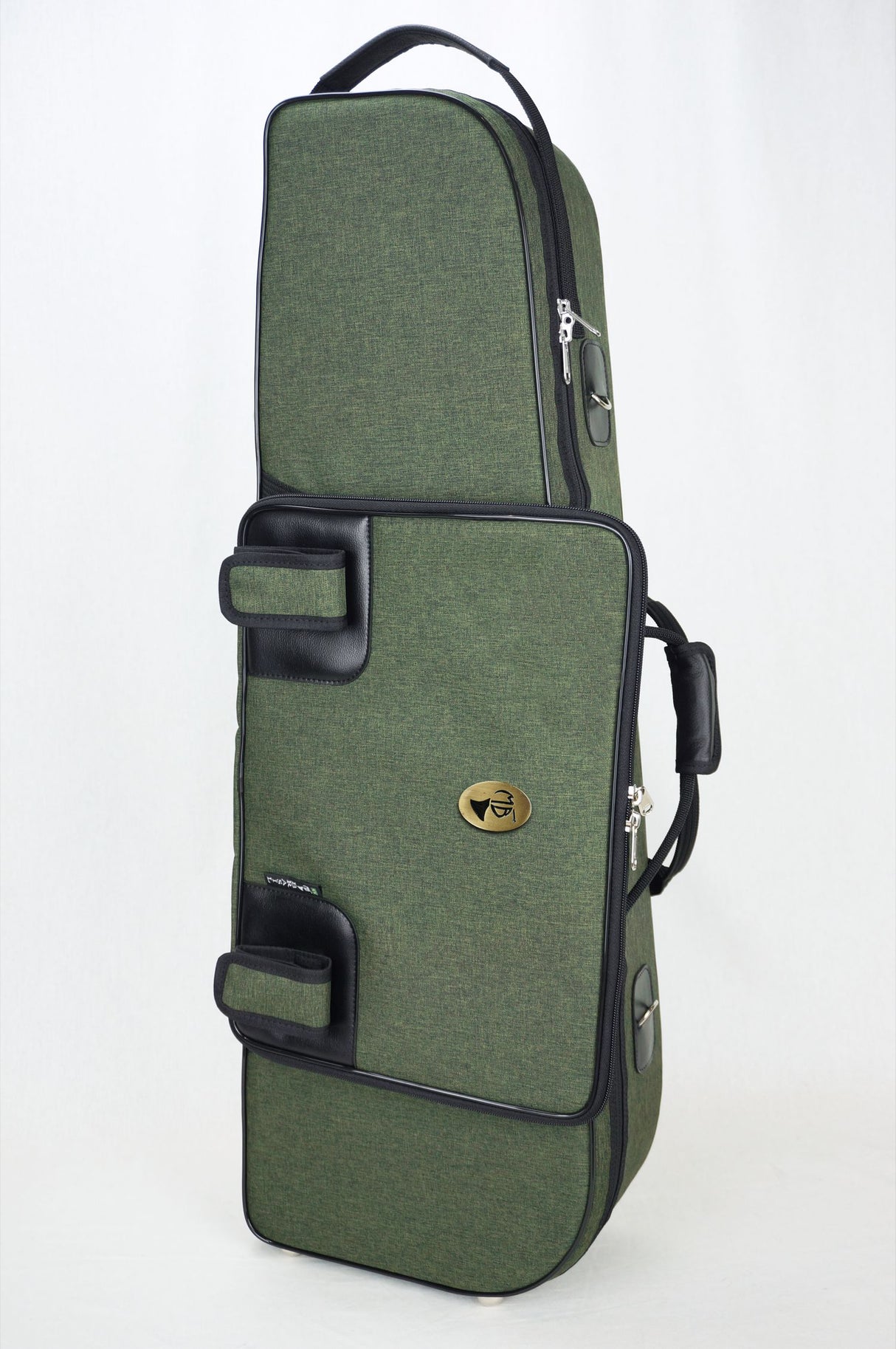 Marcus Bonna Double Case for 2 Detachable Bell Trombones (Tenor and Jazz) - Black Nylon