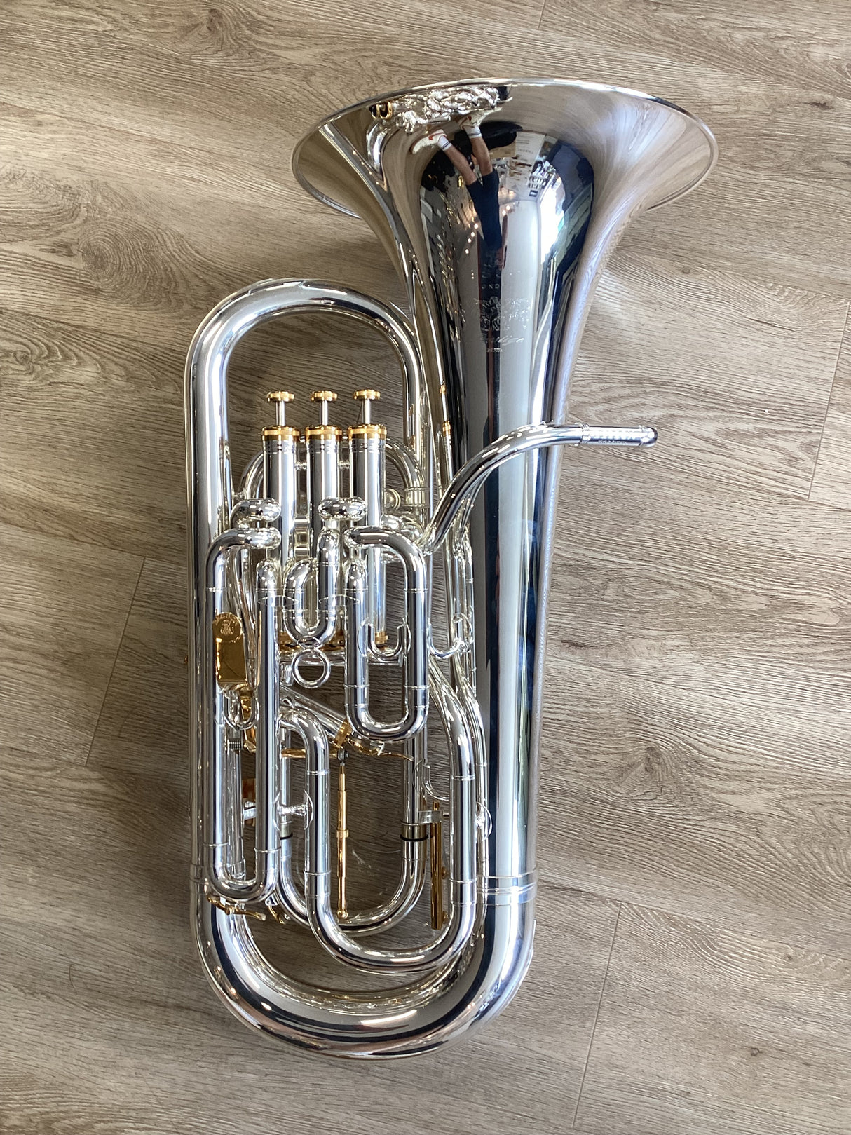 Ex Demo Besson Prestige Euphonium - Silver Plate