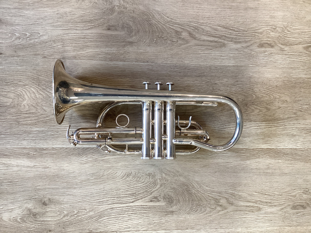 Pre Owned Catelinet CCR12S Cornet - Silver Plate
