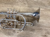 Pre Owned Willson Celebration 460 Cornet - Silver Plate