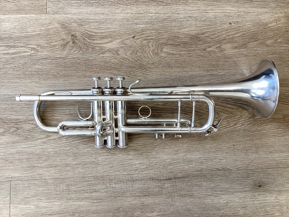 Pre Owned Bach Stradivarius 37 Trumpet - Silver Plate