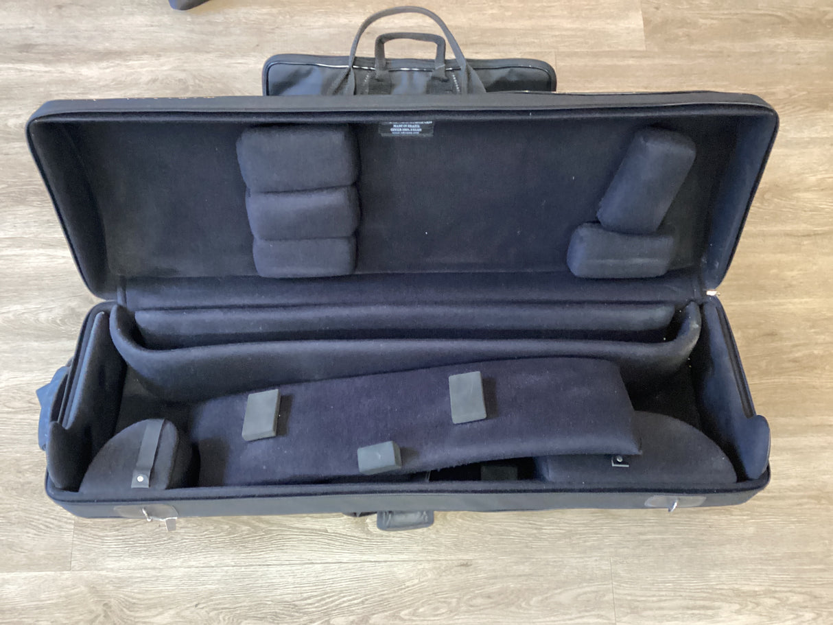 Pre Owned Marcus Double Bonna Trombone Case Tenor + Tenor