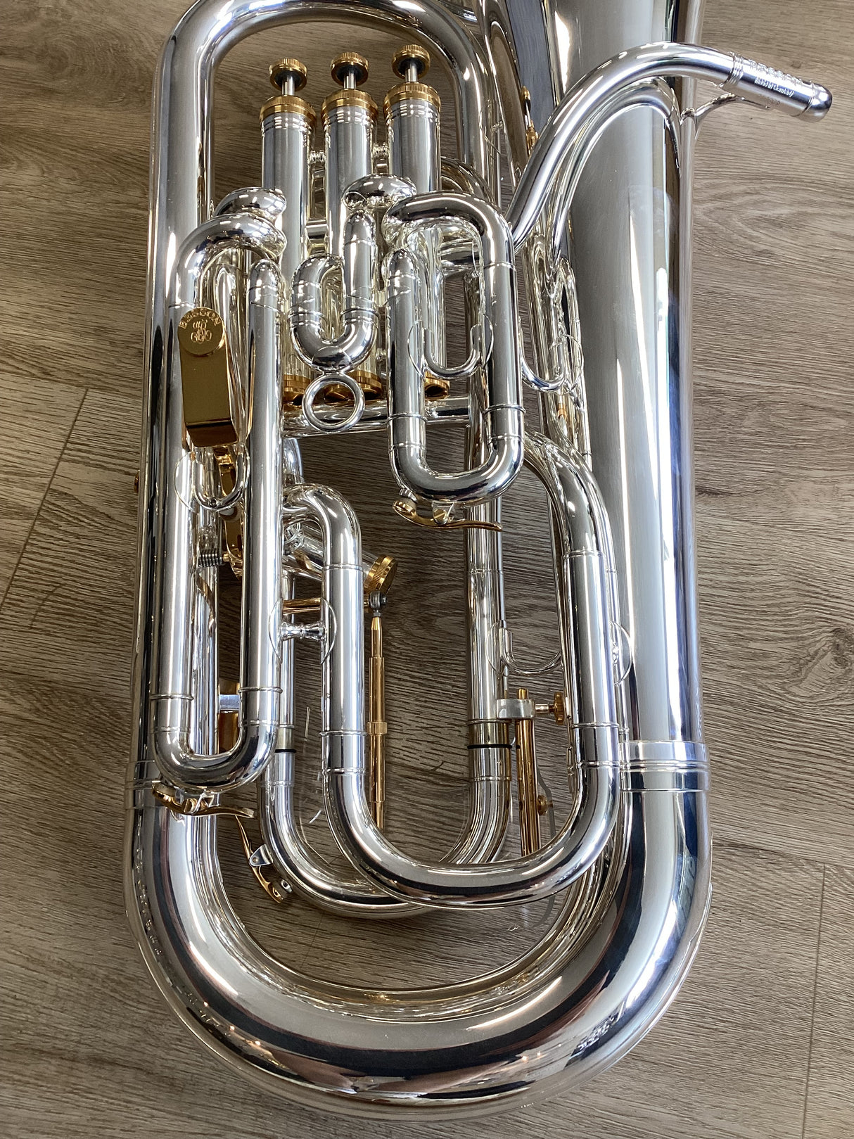 Ex Demo Besson Prestige Euphonium - Silver Plate