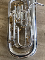 Ex Demo Besson Prestige Euphonium - Silver Plate