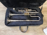Pre Owned Stomvi Elite Eb/D Trumpet - Silver Plate