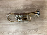 Pre Owned Scherzer Rotary C Trumpet Ref 8210 - Lacquer