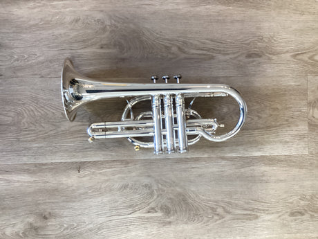 Pre Owned Stomvi Titan Copper Bb Cornet - Silver Plate