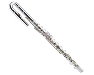 J. MIchael Curved Head Flute SP  with straight head JM4452