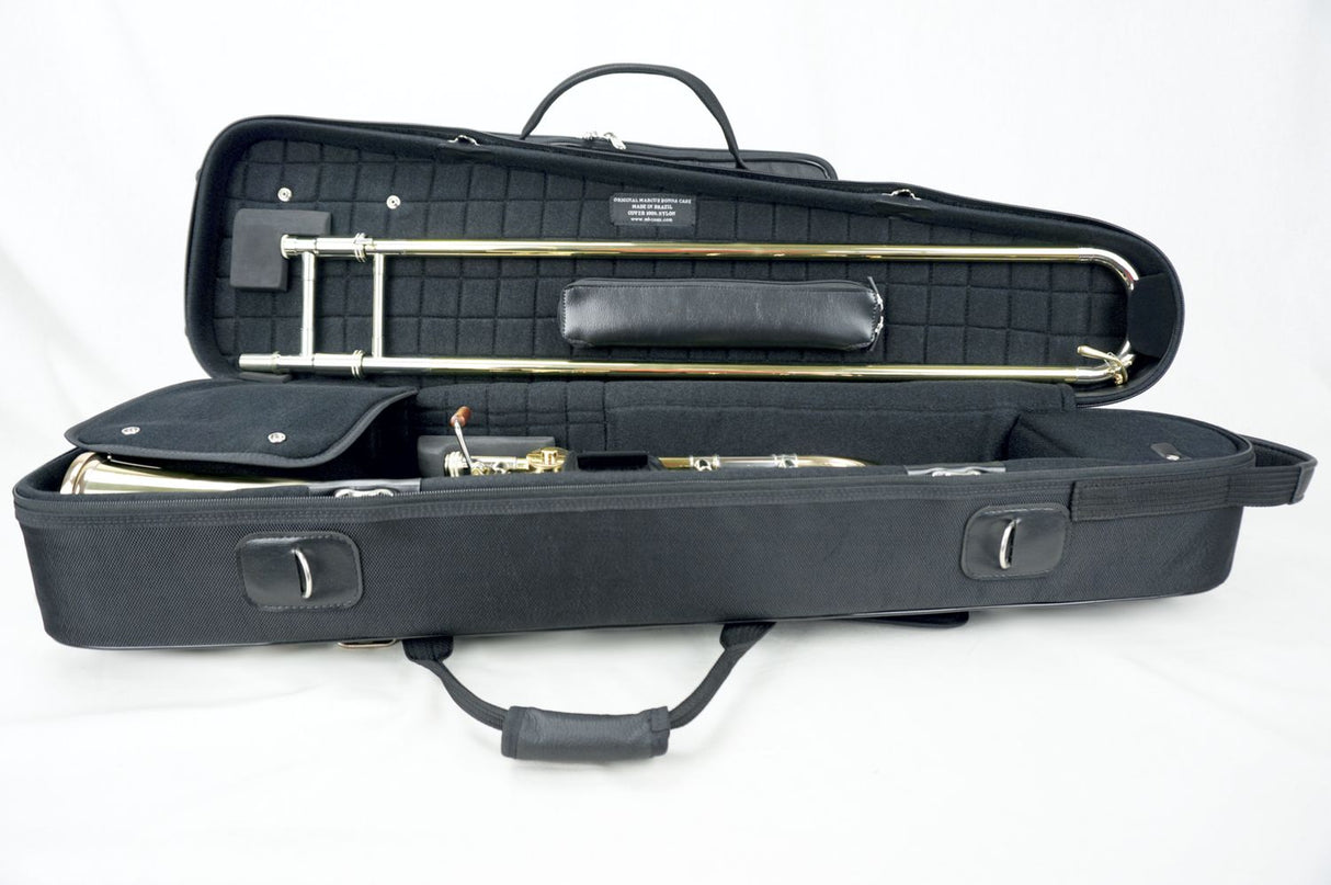 Marcus Bonna Case for Detachable Bell Tenor Trombone - Black Nylon