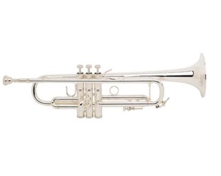 Bach 180ML72 strad trumpet silver plate
