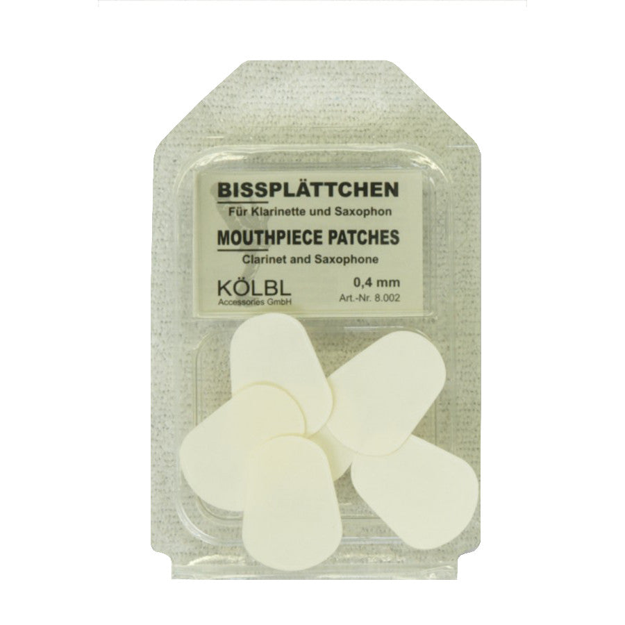Kolbl 0.4 mm Mouthpiece Patches - 6 Pack