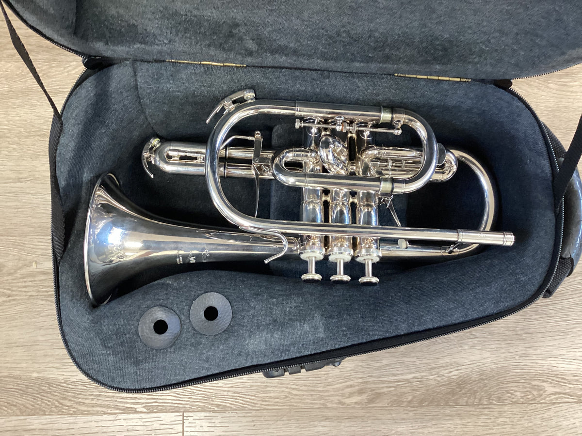 Pre Owned Willson Celebration 460 Cornet - Silver Plate