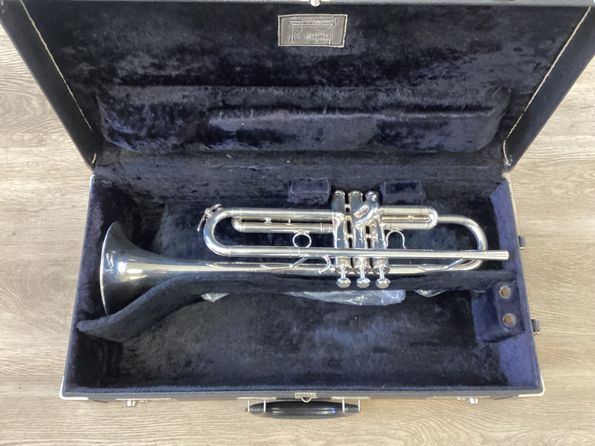 Pre Owned Schilke B5 Trumpet - Silver Plate