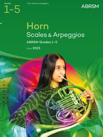ABRSM Scales For Horn Grade 1-5 From 2023