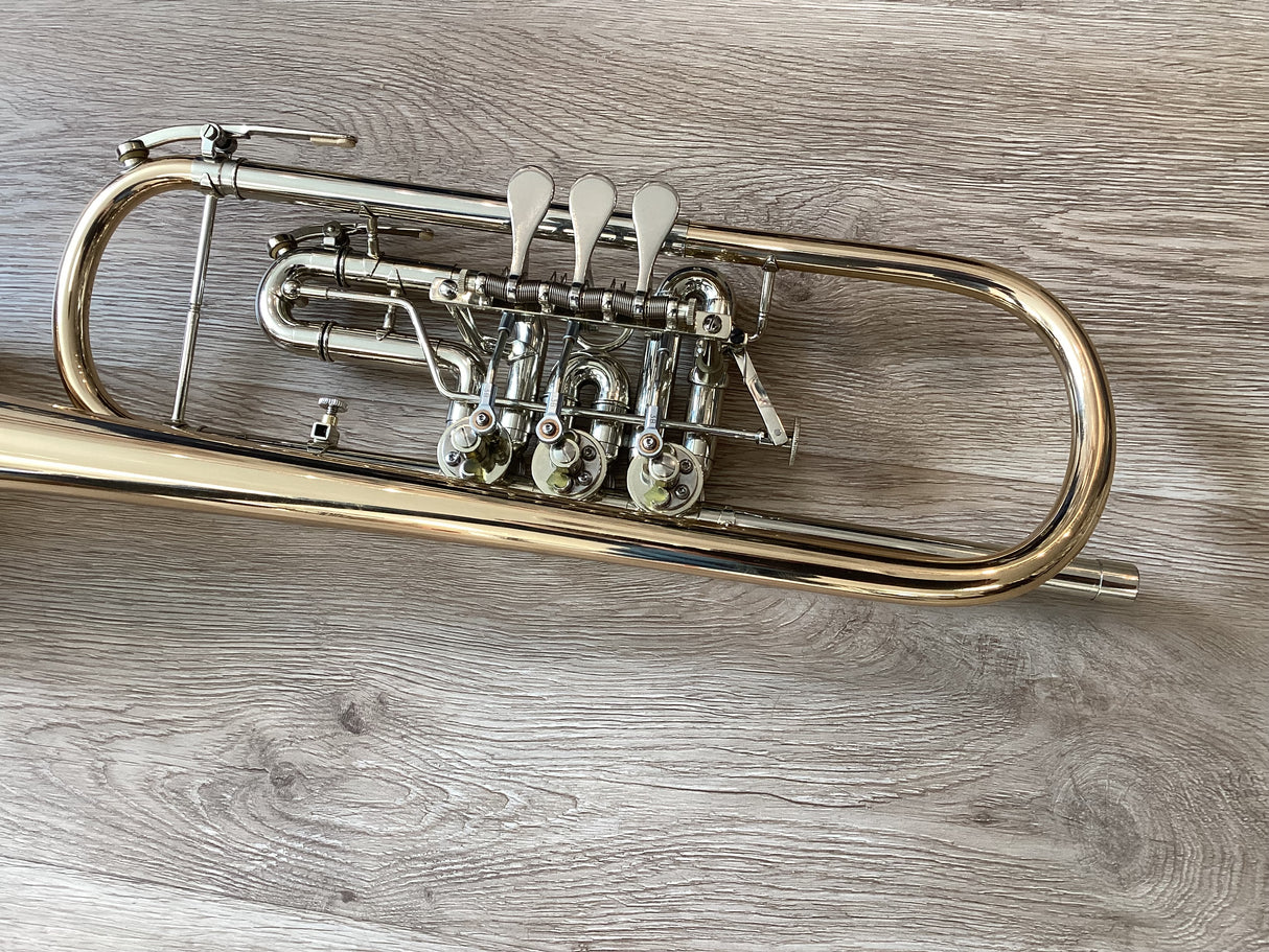 Pre Owned B&S 3005 WTR-L Bb Rotary Trumpet - Lacquer