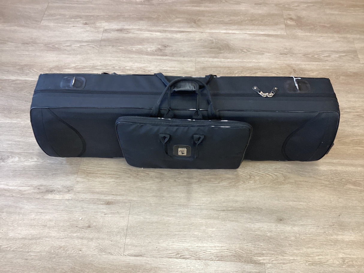 Pre Owned Marcus Double Bonna Trombone Case Tenor + Tenor