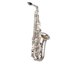 Yamaha 875EX Alto Saxophone - Silver Plated