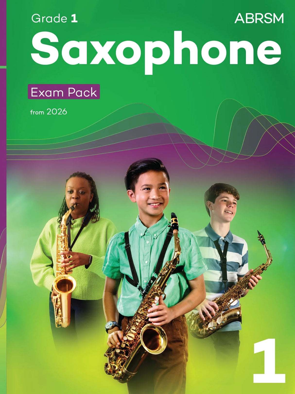 ABRSM Saxophone Exam Pack from 2026 - Grade 1