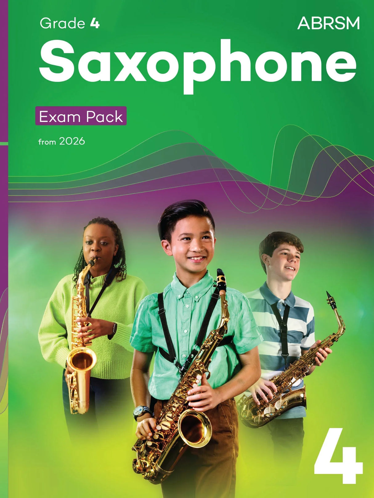 ABRSM Saxophone Exam Pack from 2026 - Grade 4