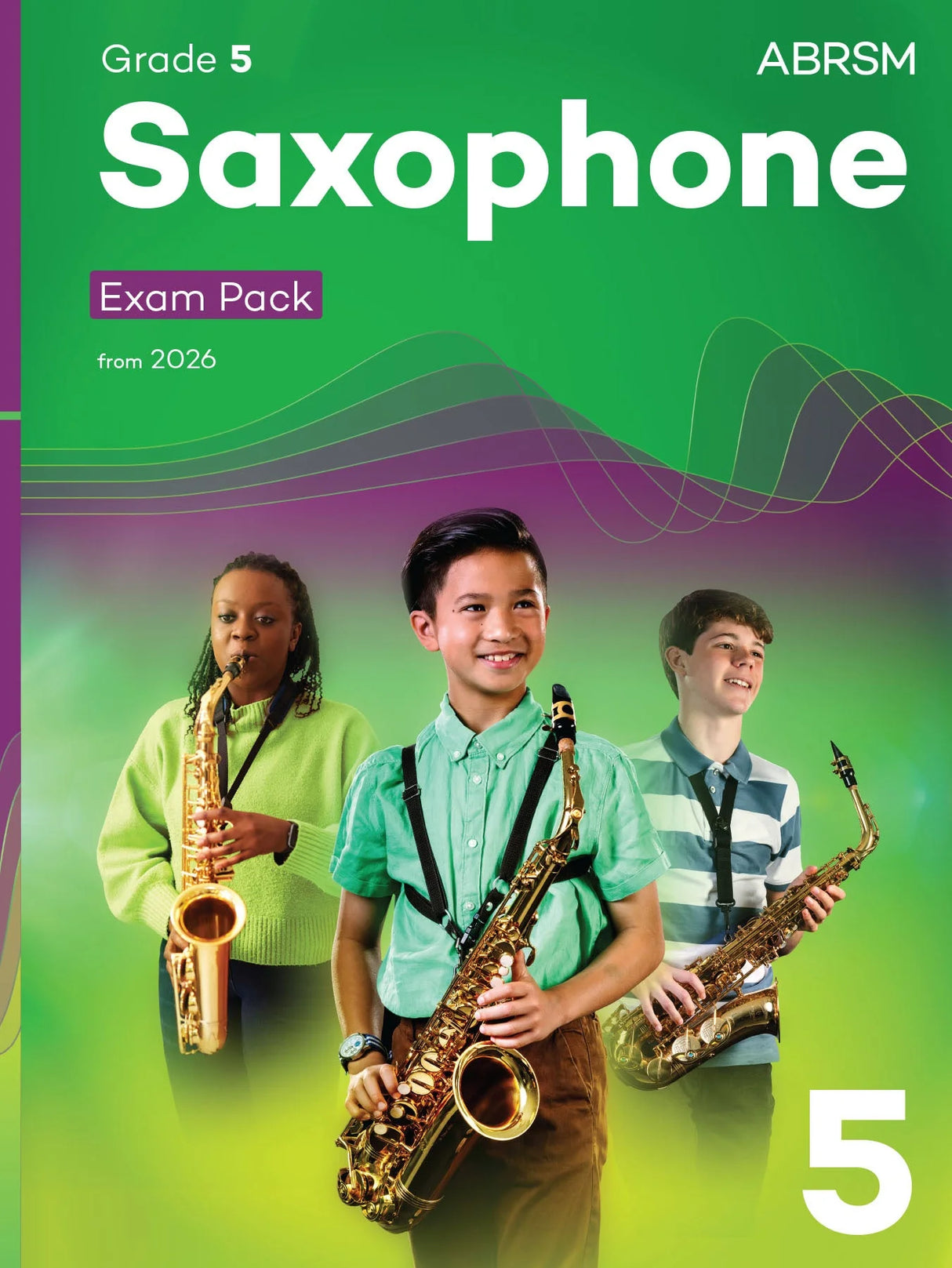 ABRSM Saxophone Exam Pack from 2026 - Grade 5