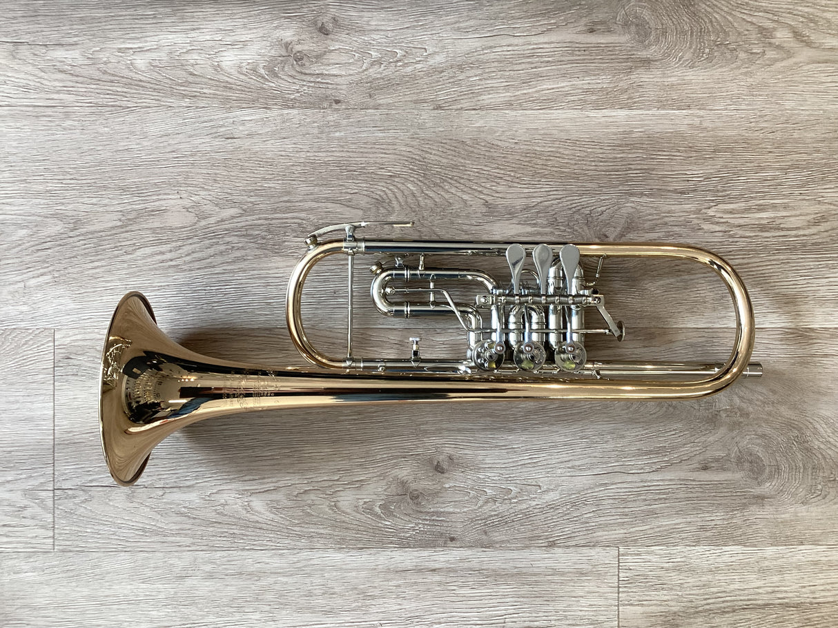 Pre Owned B&S 3005 WTR-L Bb Rotary Trumpet - Lacquer