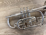 Pre Owned Willson Celebration 460 Cornet - Silver Plate