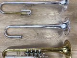 Schilke E3L4 Eb/D 4 Valve Trumpet With 229 Stuad C Trumpet Bell + Original Eb/D Bells, Slide. Bach Quad Case included