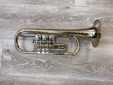 Pre Owned B&S Sherzer Rotary Trumpet in D