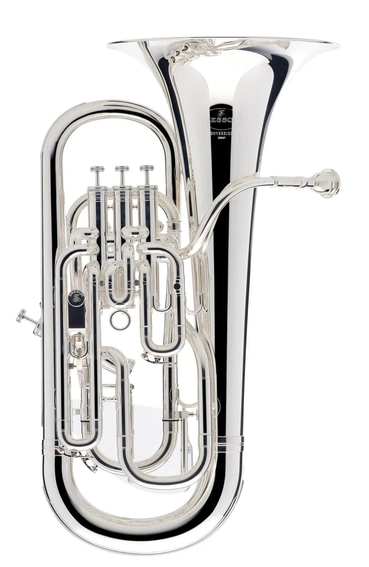 Besson Sovereign 967T Euphonium. Silver plated with trigger.