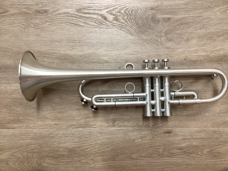 Pre Owned Edwards Trumpet - Brushed Silver Finish